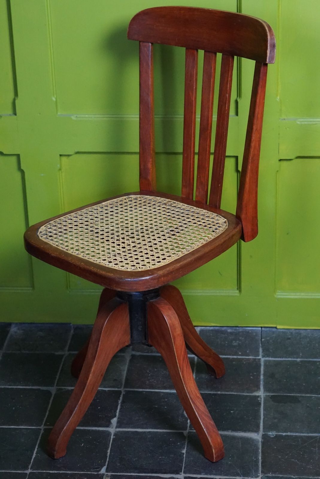 A French Swivel Office Chair, 1940s photo buy