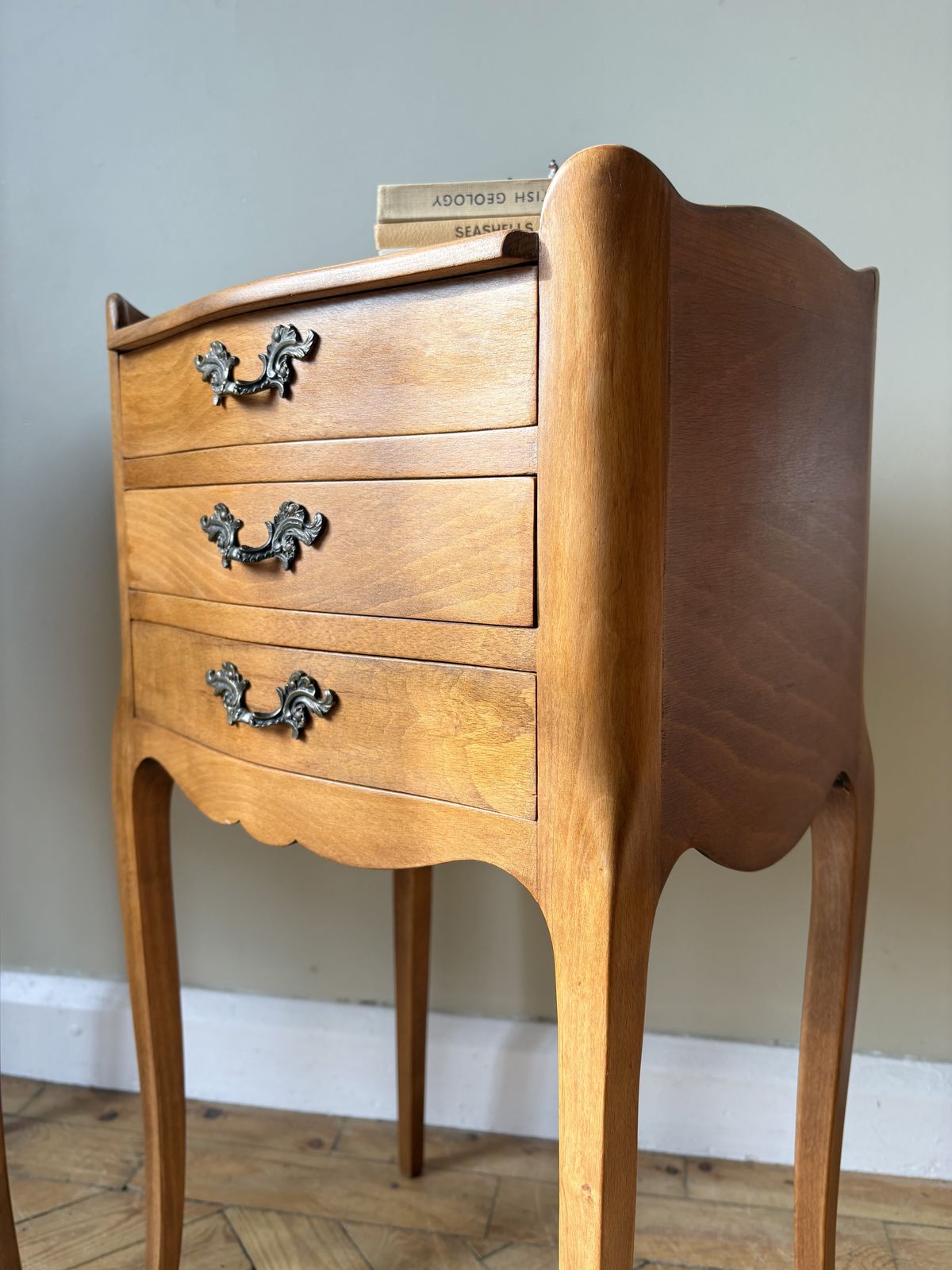 photo furniture Antique French  Louis XV Pair Of Bedside Tables