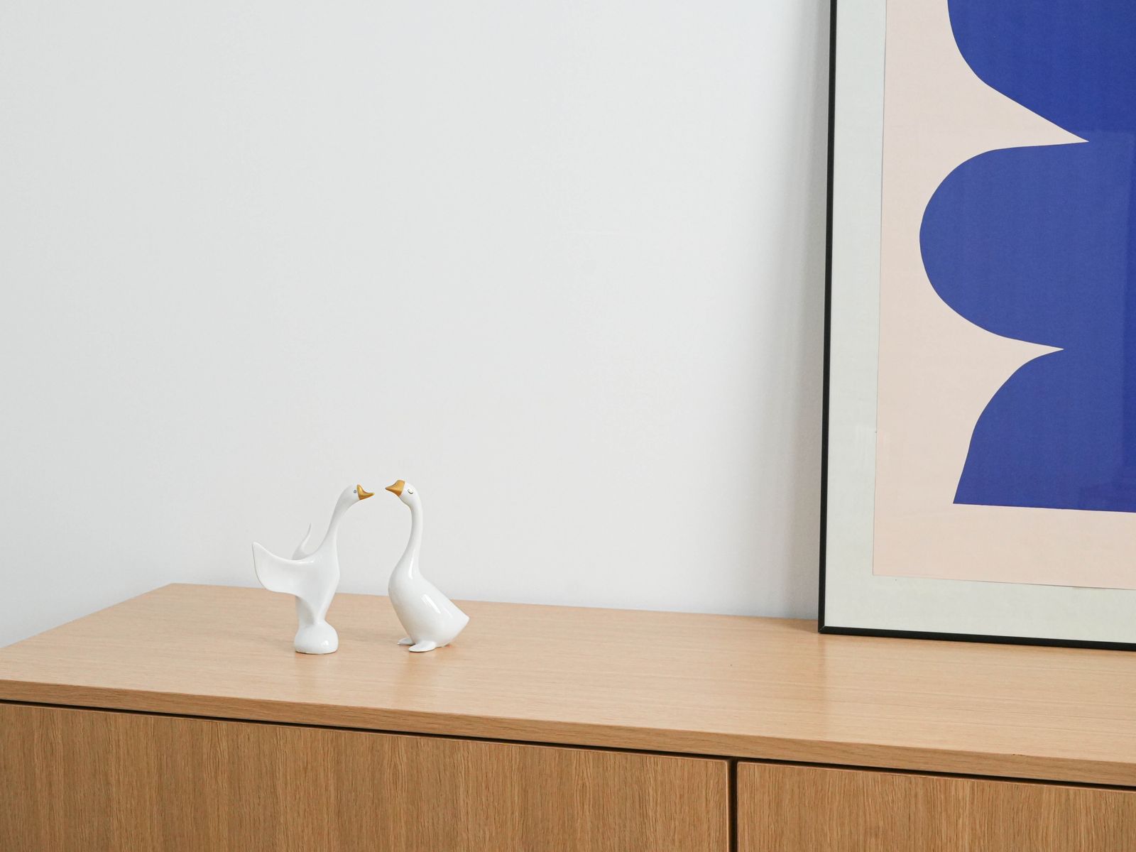 Porcelain Goose Figurine, Hungarian Design, 1960s, Manufactured By Holloháza photo furniture