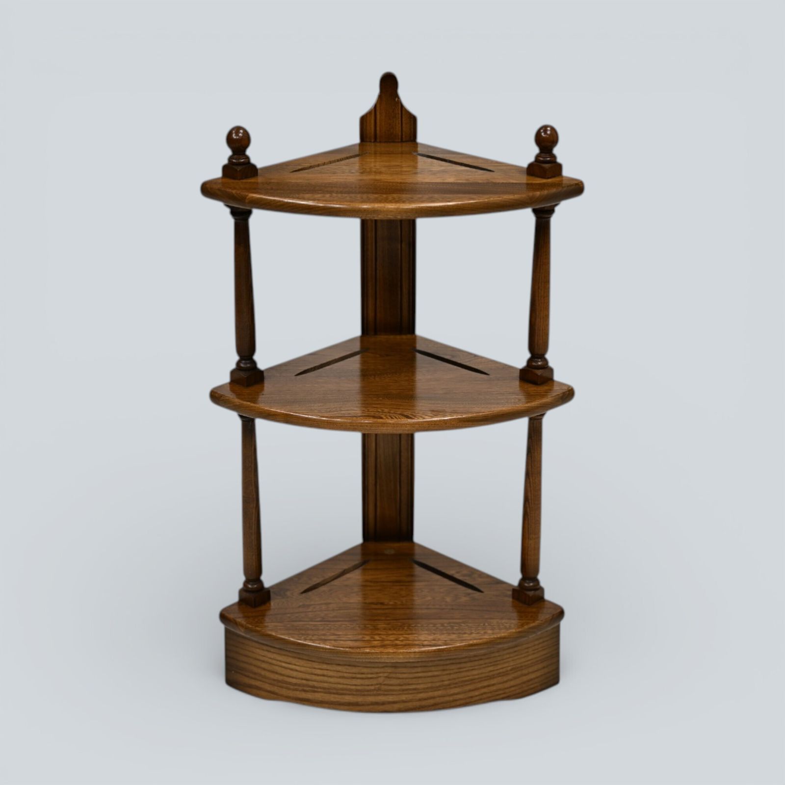 Genuine Ercol Corner Shelving Golden Dawn Finish #1103 Exc Free Uk Delivery photo furniture