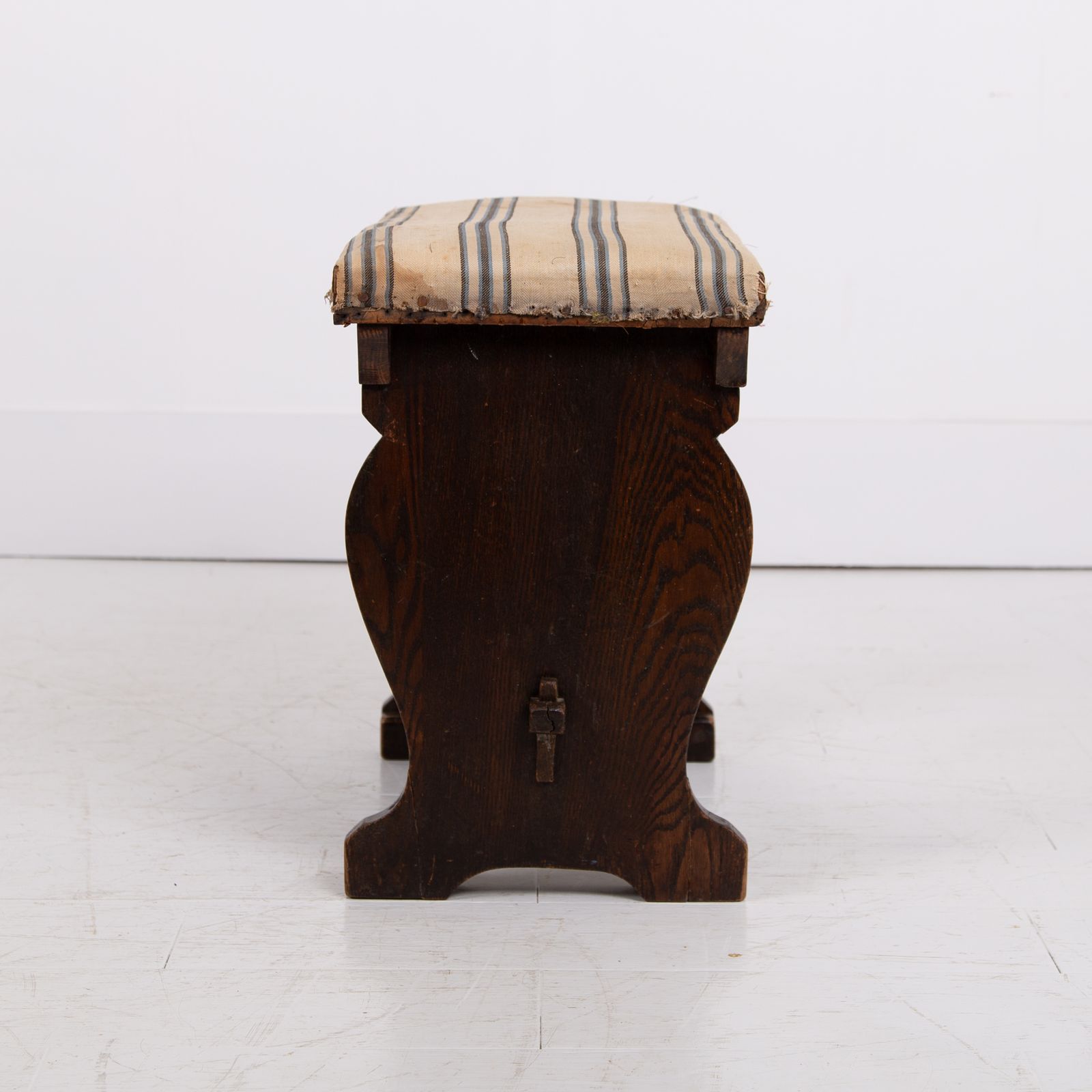 Pair Oak Arts And Crafts Low Stools We Have 2 Pairs photo buy