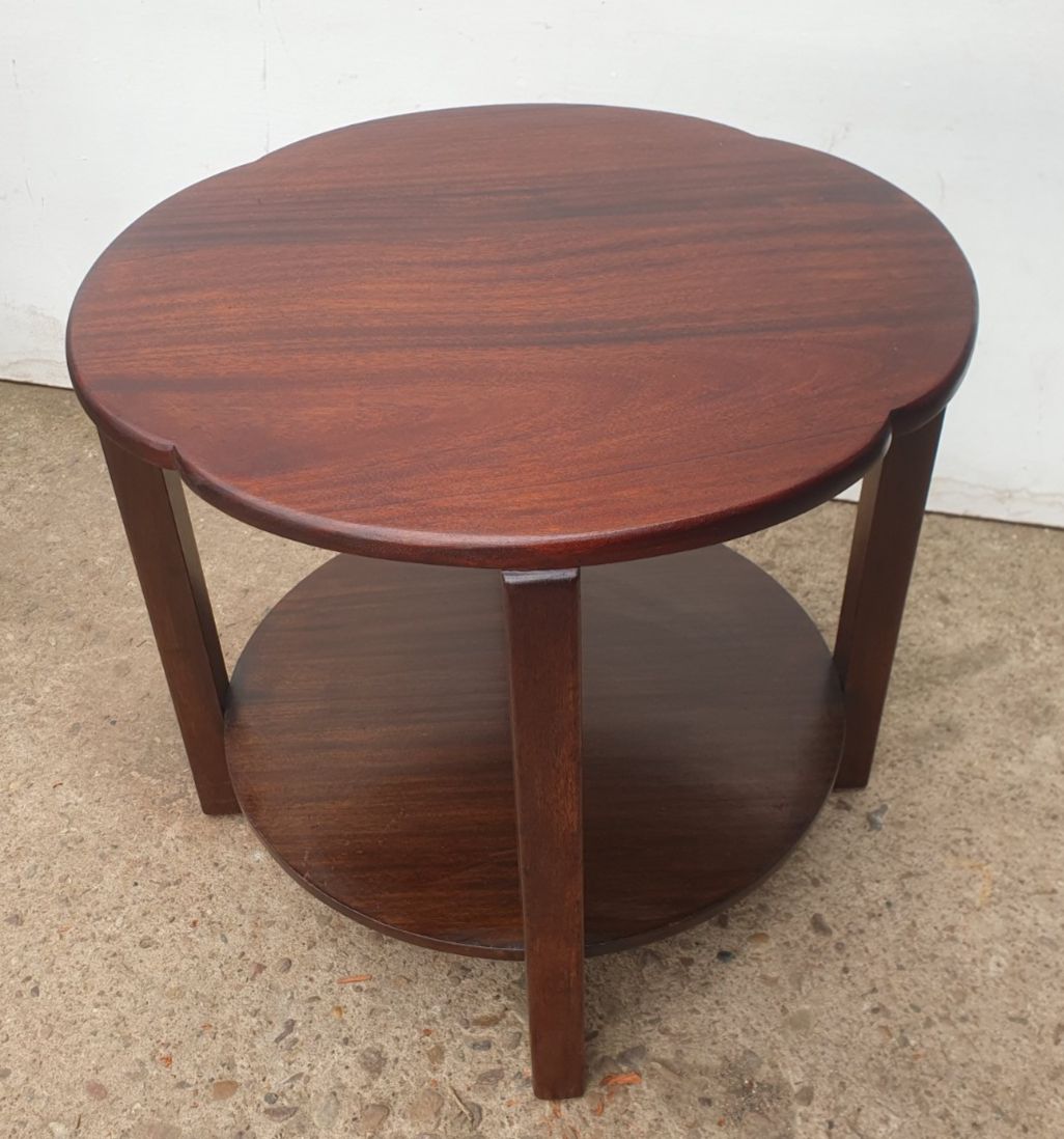 An Art Deco Style Cloud Form Occasional Table photo furniture