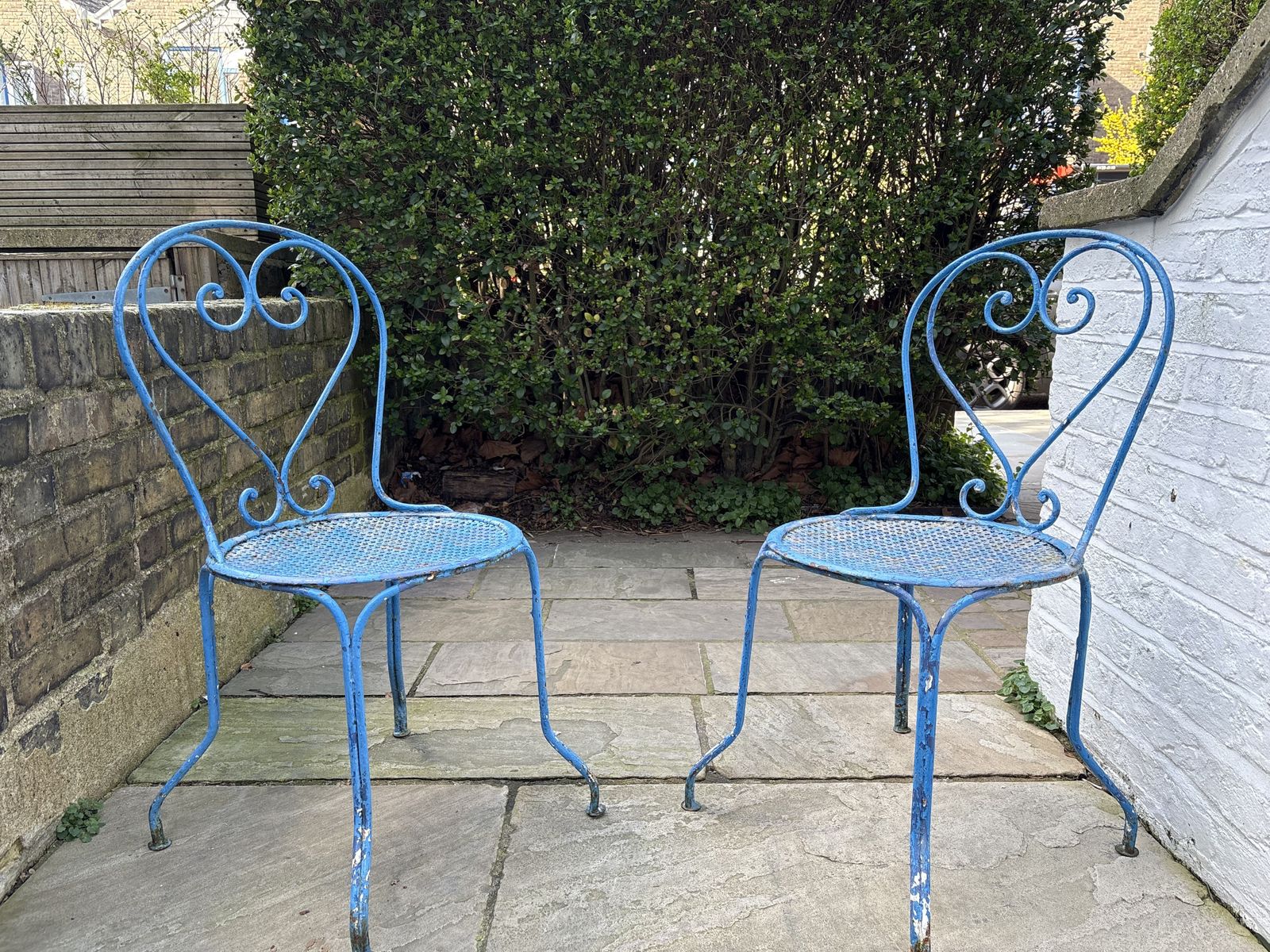 2 X French Garden Chairs photo for sale