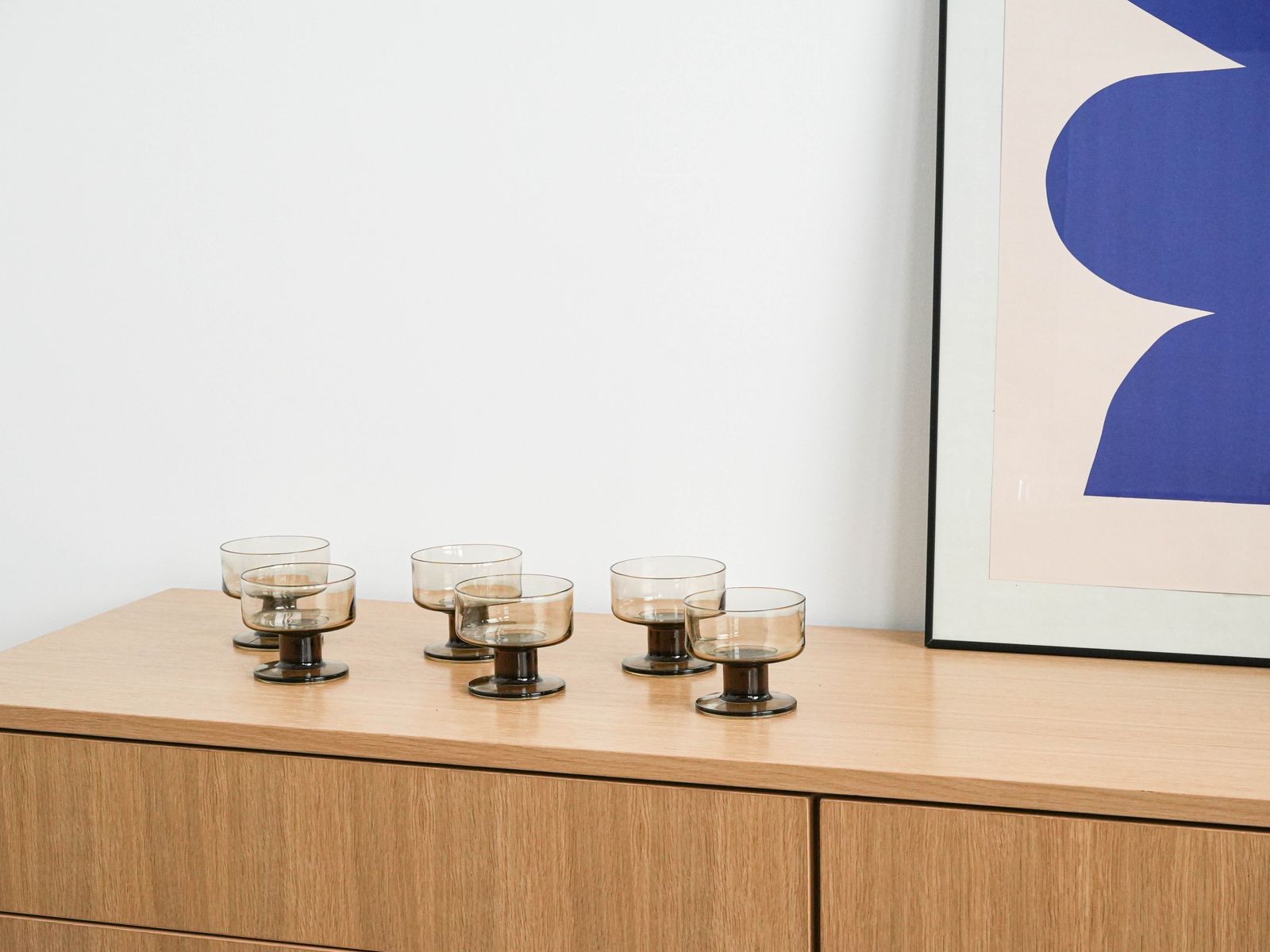Set Of Dessert Bowls, Italian Design, 1970s, Made In Italy photo furniture