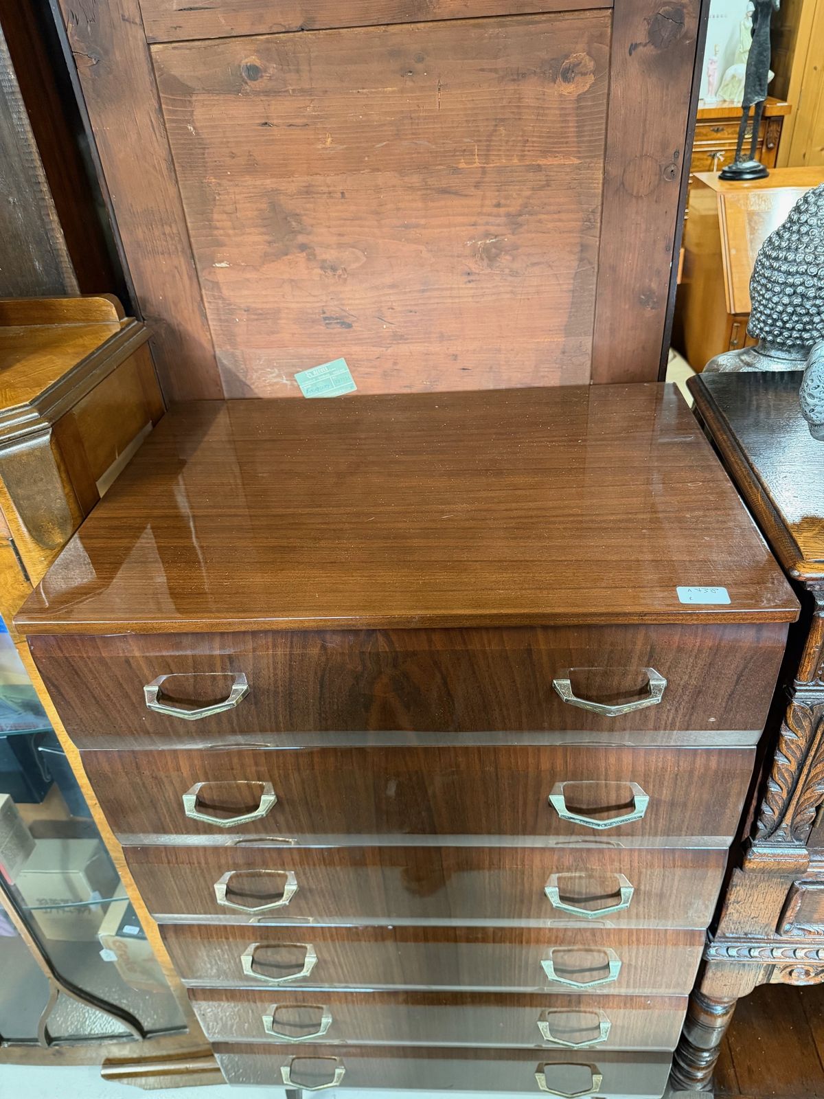 Retro Bedroom Chest Of 6, 1950s photo furniture