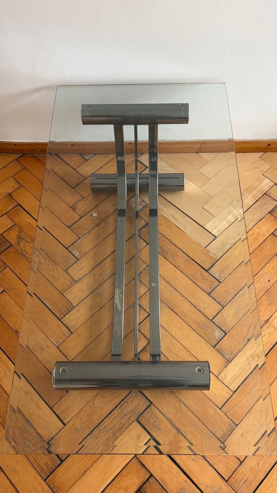 Set Of 2 Tables From Dia   70's Art Deco Style photo vinterior