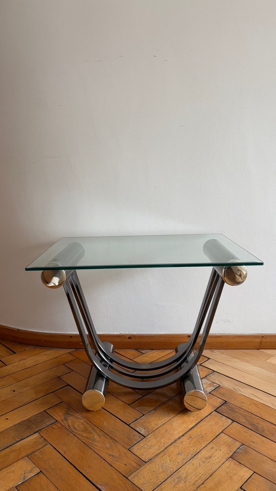 photo for sale Set Of 2 Tables From Dia   70's Art Deco Style
