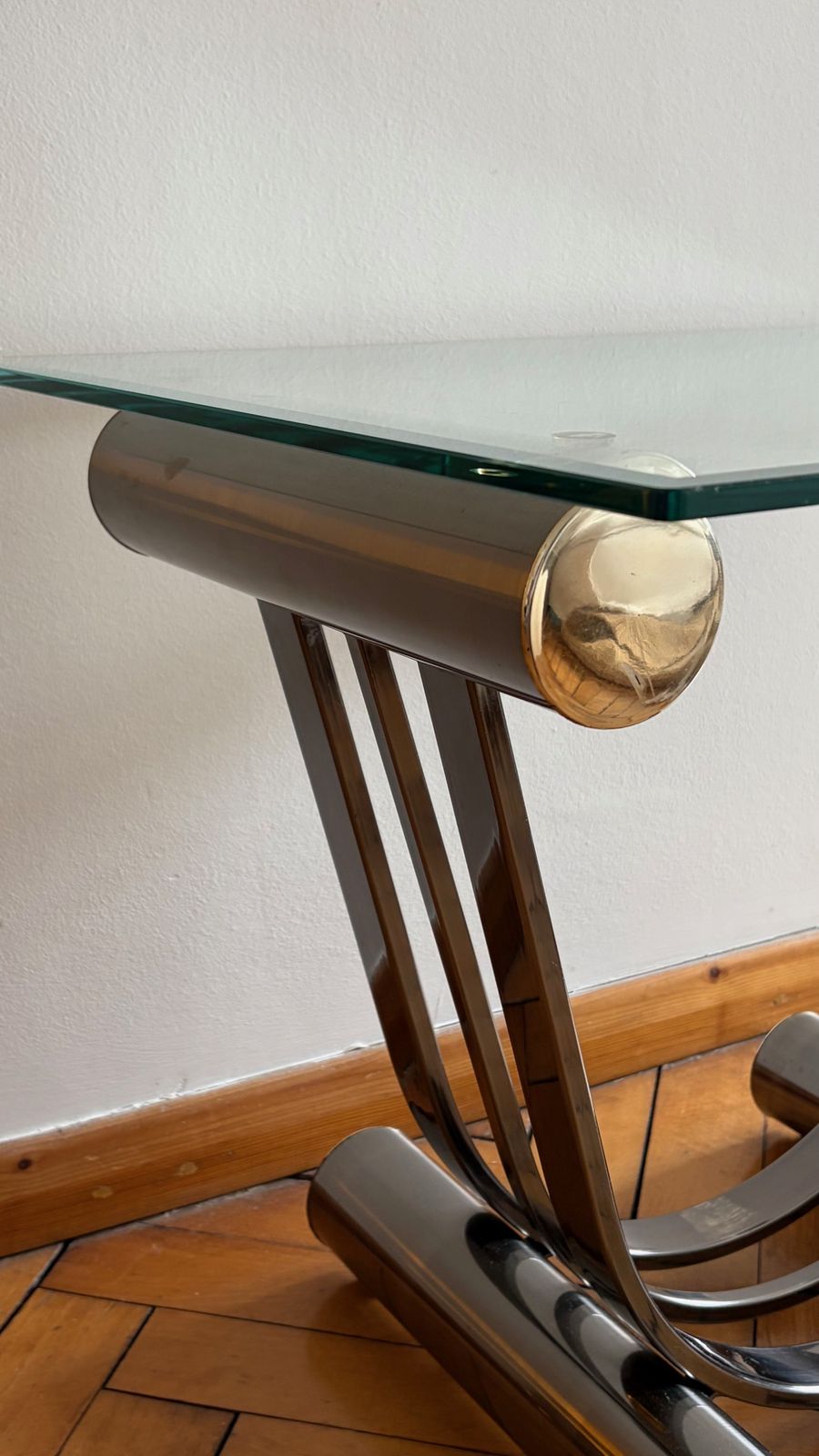photo vinterior Set Of 2 Tables From Dia   70's Art Deco Style