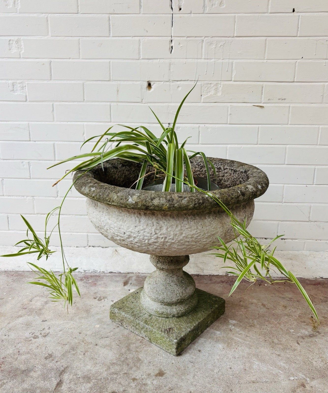 A Large Stylish & Attractive 20th Century Comp Stone Urn.