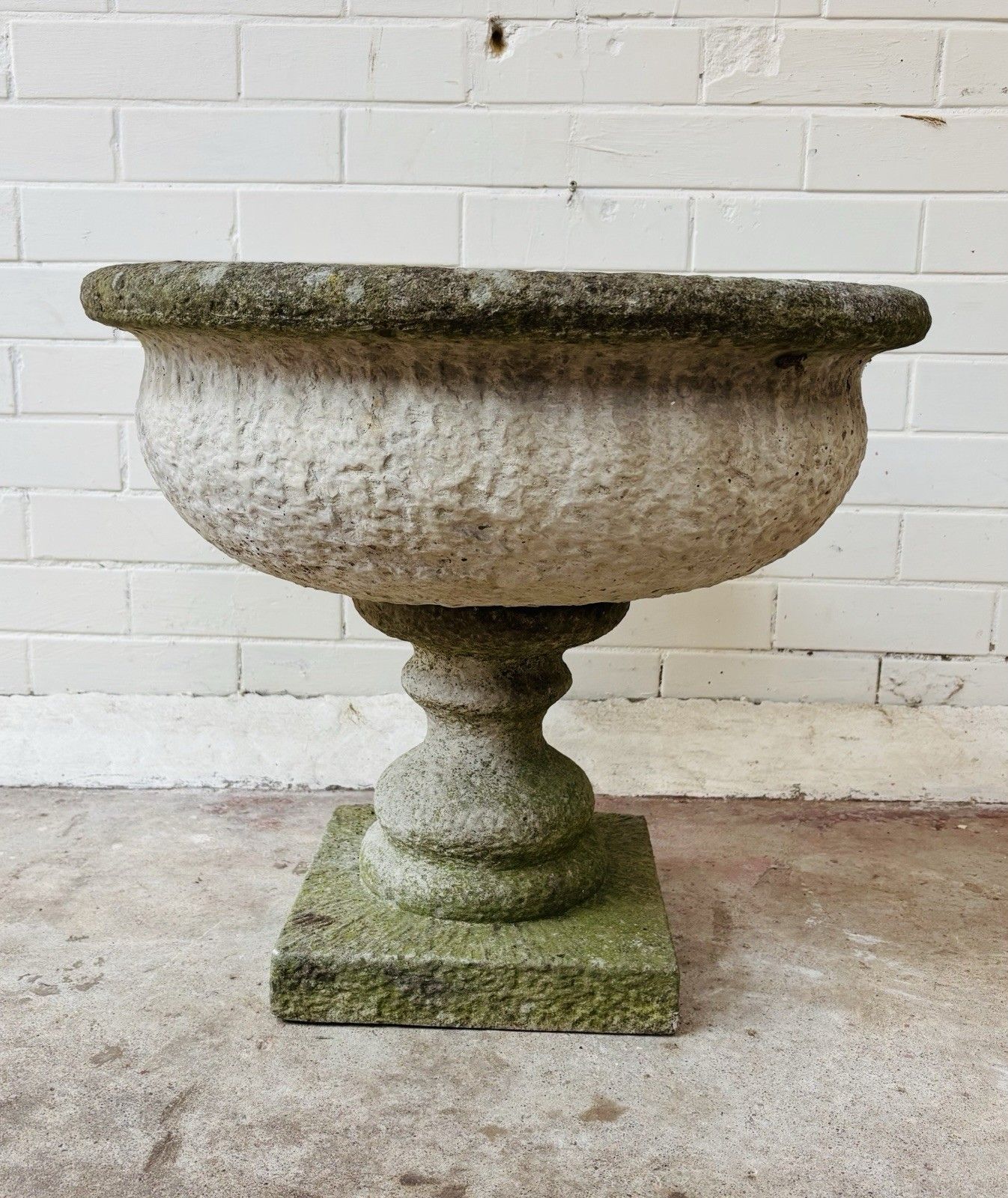 photo for sale A Large Stylish & Attractive 20th Century Comp Stone Urn.
