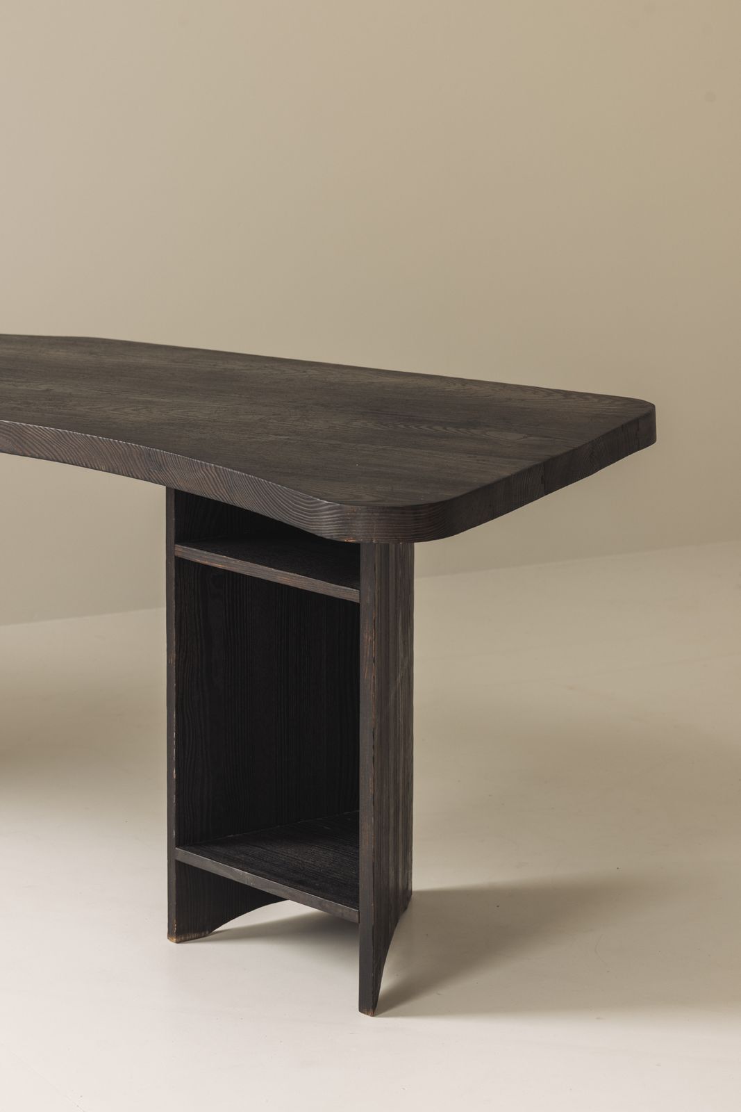Important Sculptural Boomerang Desk 1950s, Perriand And Jeanneret Era. photo for sale