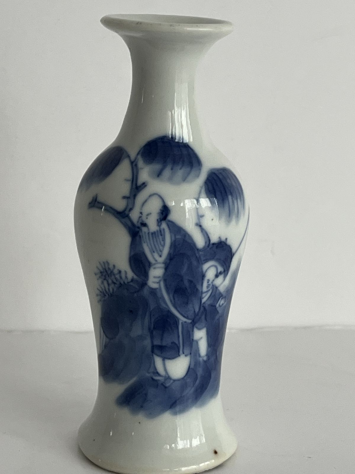 photo vinterior Chinese Ming Small Vase Porcelain Wanli / Transitional  Possible Hatcher Wreck, Ca 1625 40