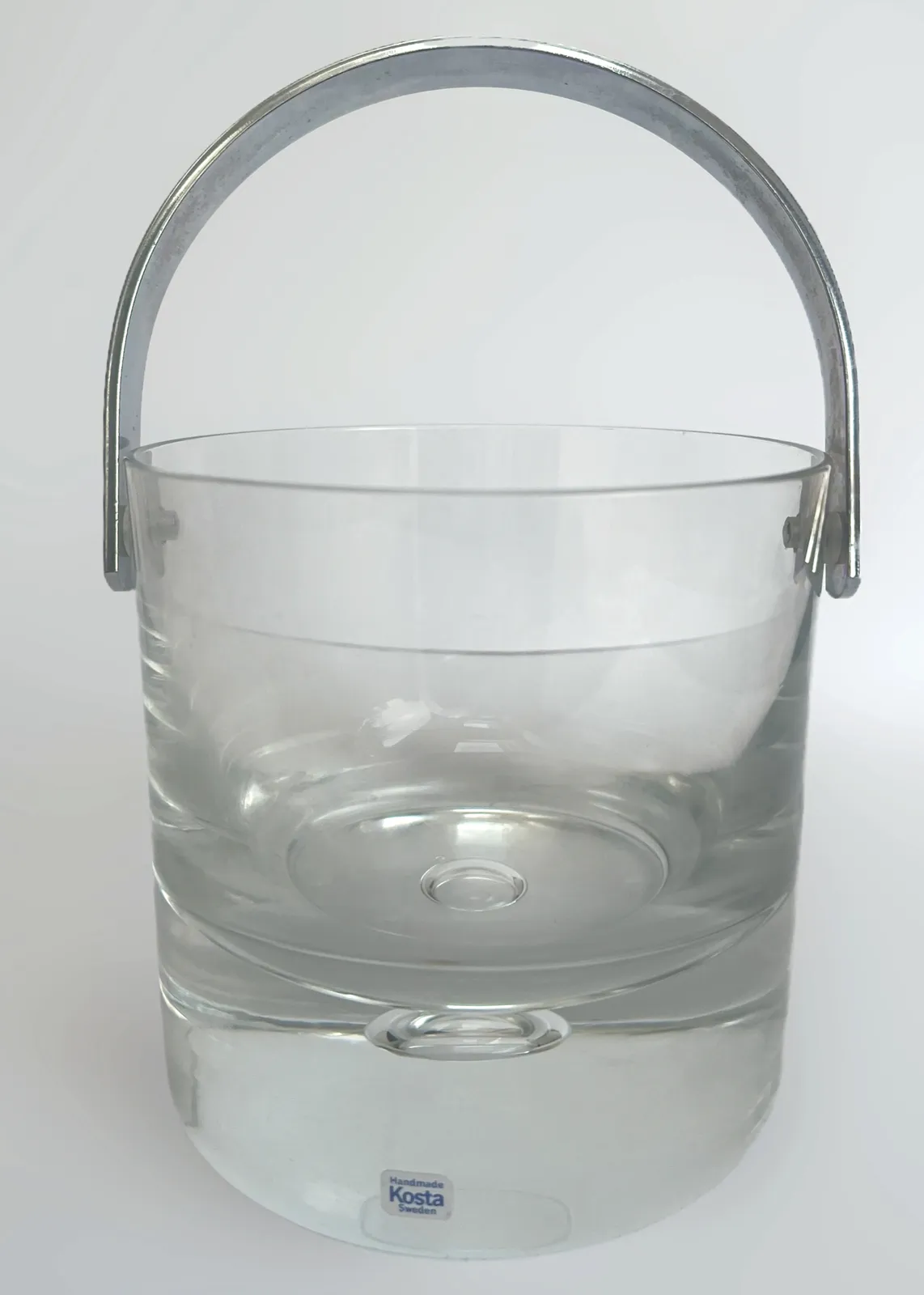 Kosta Boda Sweden Pippi Glass Ice Bucket Designed By Vicke Lindstrand photo furniture