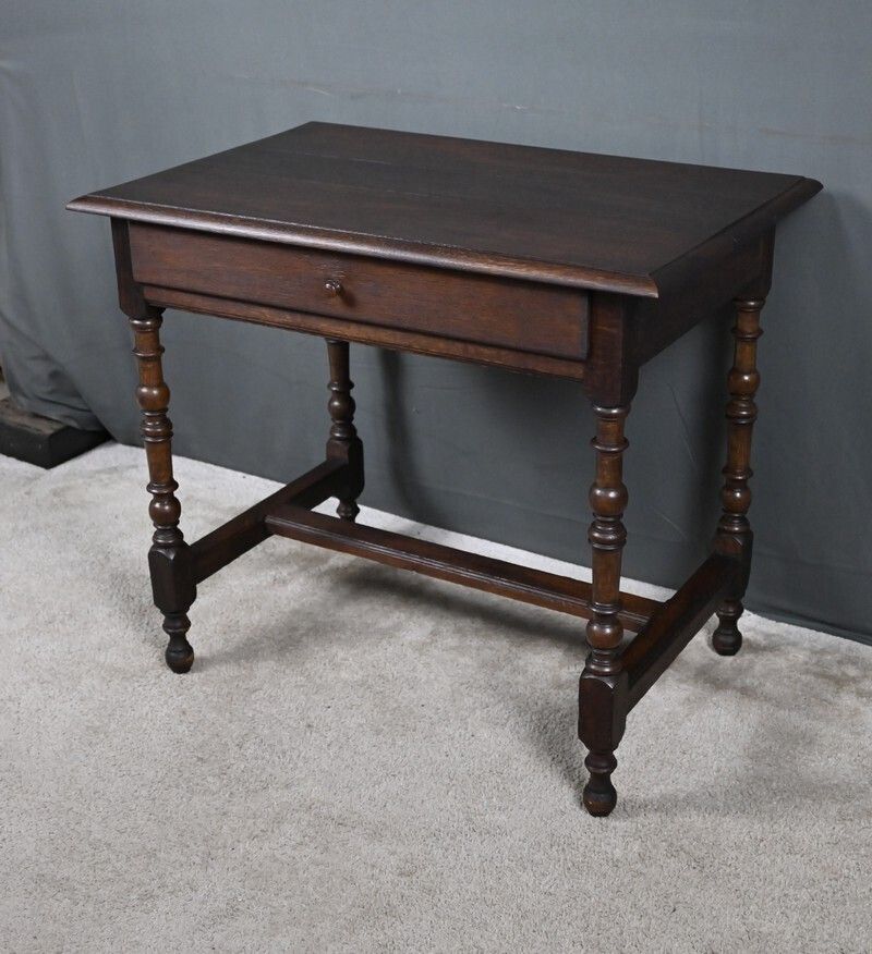 Small Oak Desk, Louis XIV Style – Second Half Of The 19th Century photo 1620.0