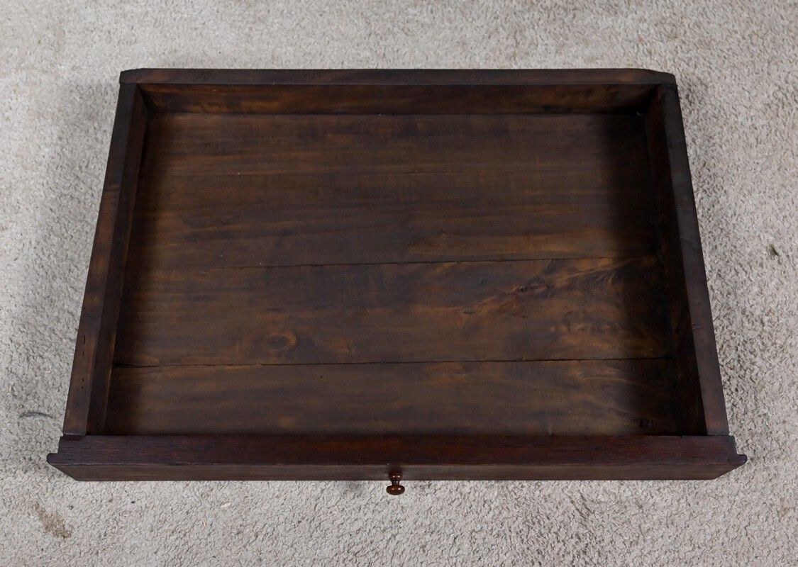 photo vinterior Small Oak Desk, Louis XIV Style – Second Half Of The 19th Century
