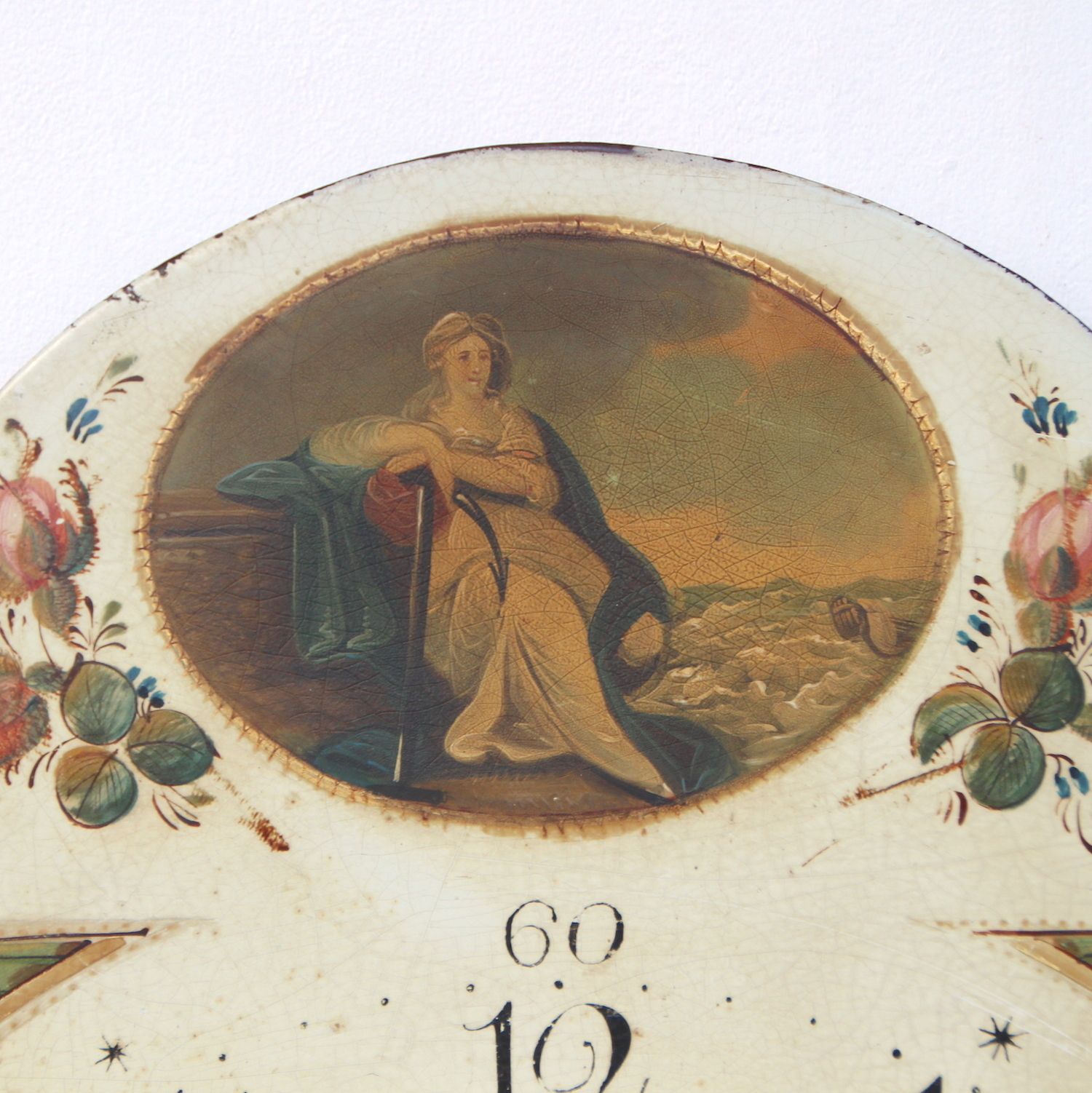Original 18th Century Iron Grandfather/Longcase Clock Dial. Fully Guaranteed. London Timepiece photo Home Decor