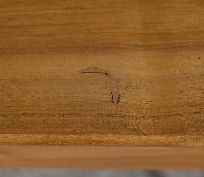Small Walnut Console Table, Restoration Period – Early 19th Century photo vinterior