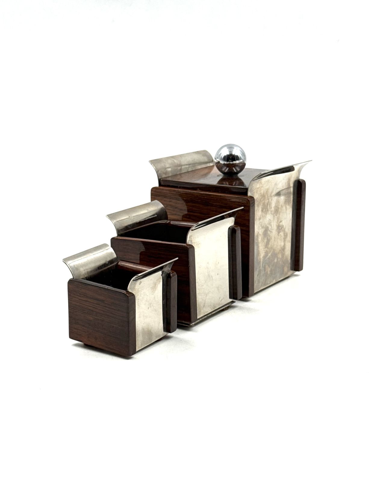 Mid Century Set Of Ashtrays, Ico Parisi, Italy 1960s