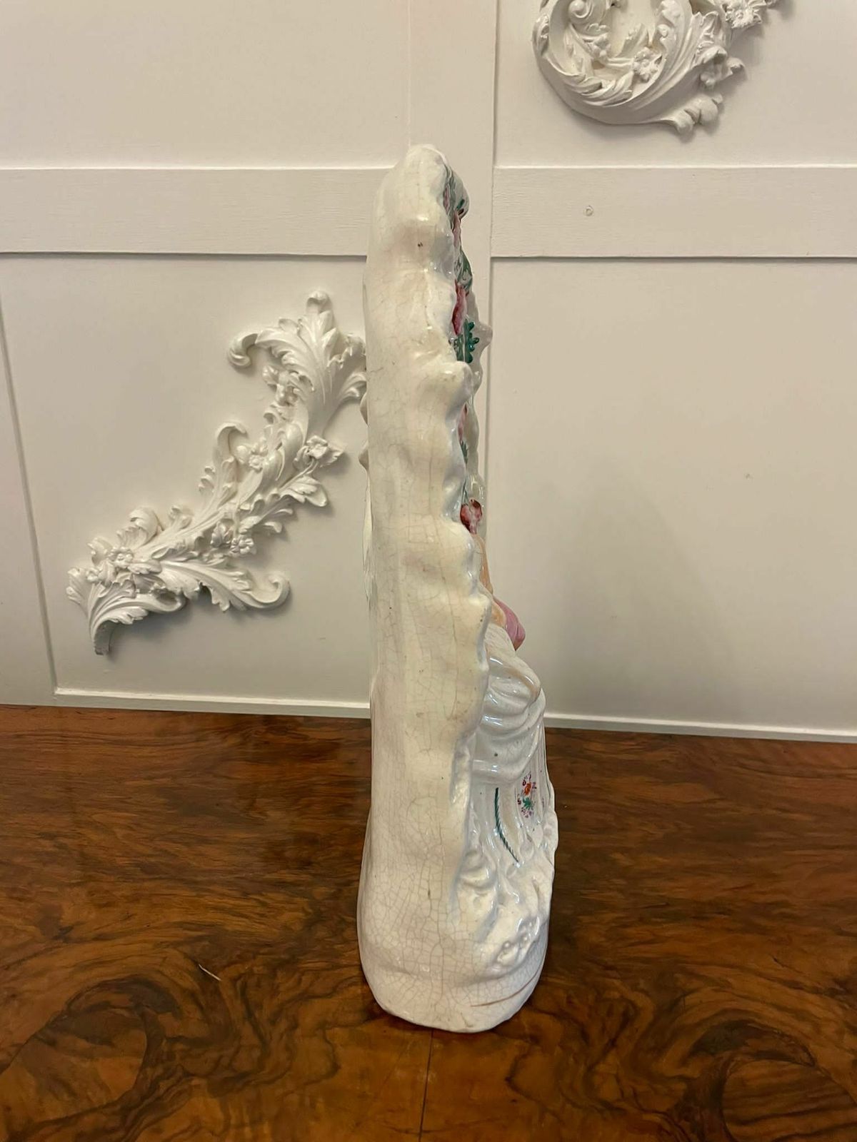 photo for sale Antique 19th Century Staffordshire Flatback Figure Of A Wedding Scene