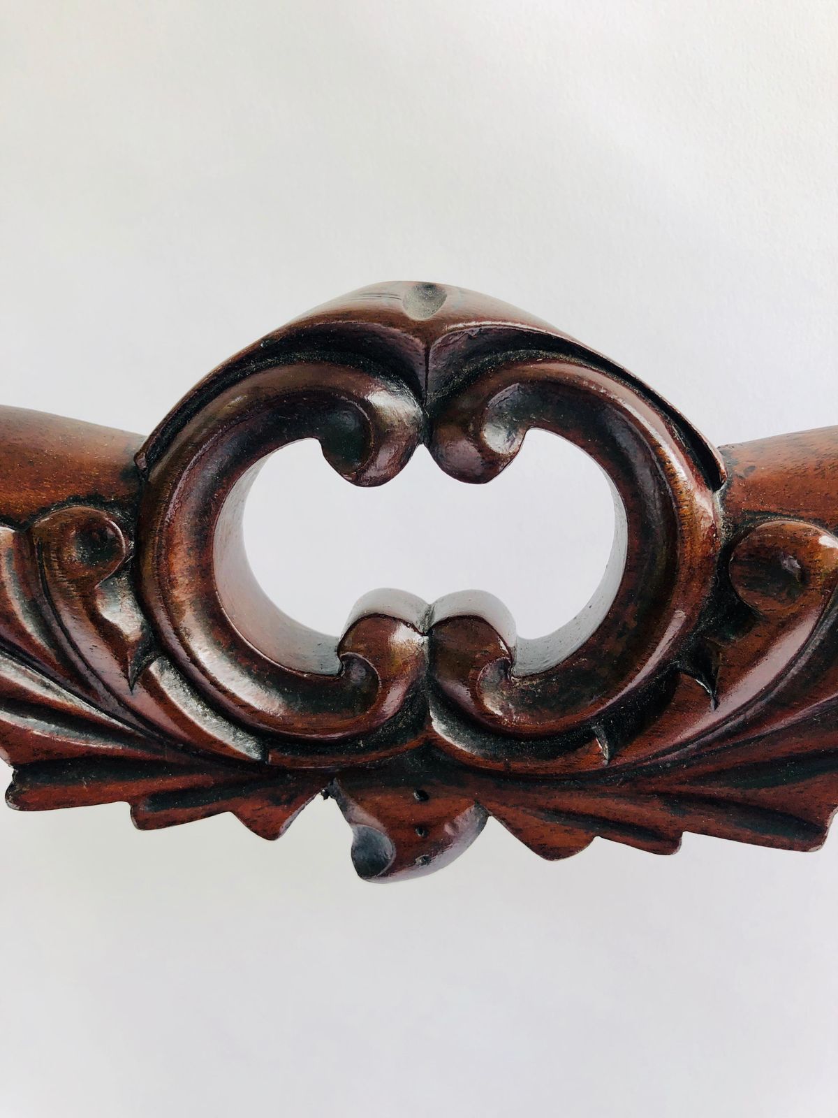 Quality Pair Of Antique William IV Carved Hardwood Side/Desk Chairs, Circa 1830 photo 950.0