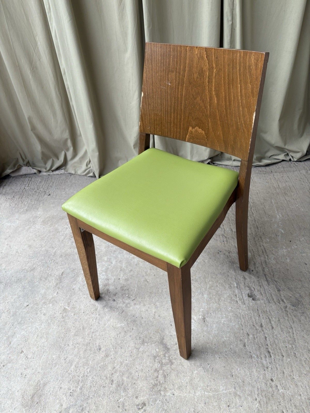 Vtg Mid Century Style Dining Desk Side Chair Scandi Danish Retro R1116 photo for sale