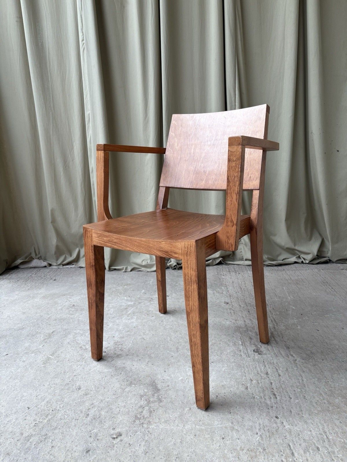 Vtg Mid Century Style Dining Desk Side Chair Scandi Danish Retro R1118 photo furniture