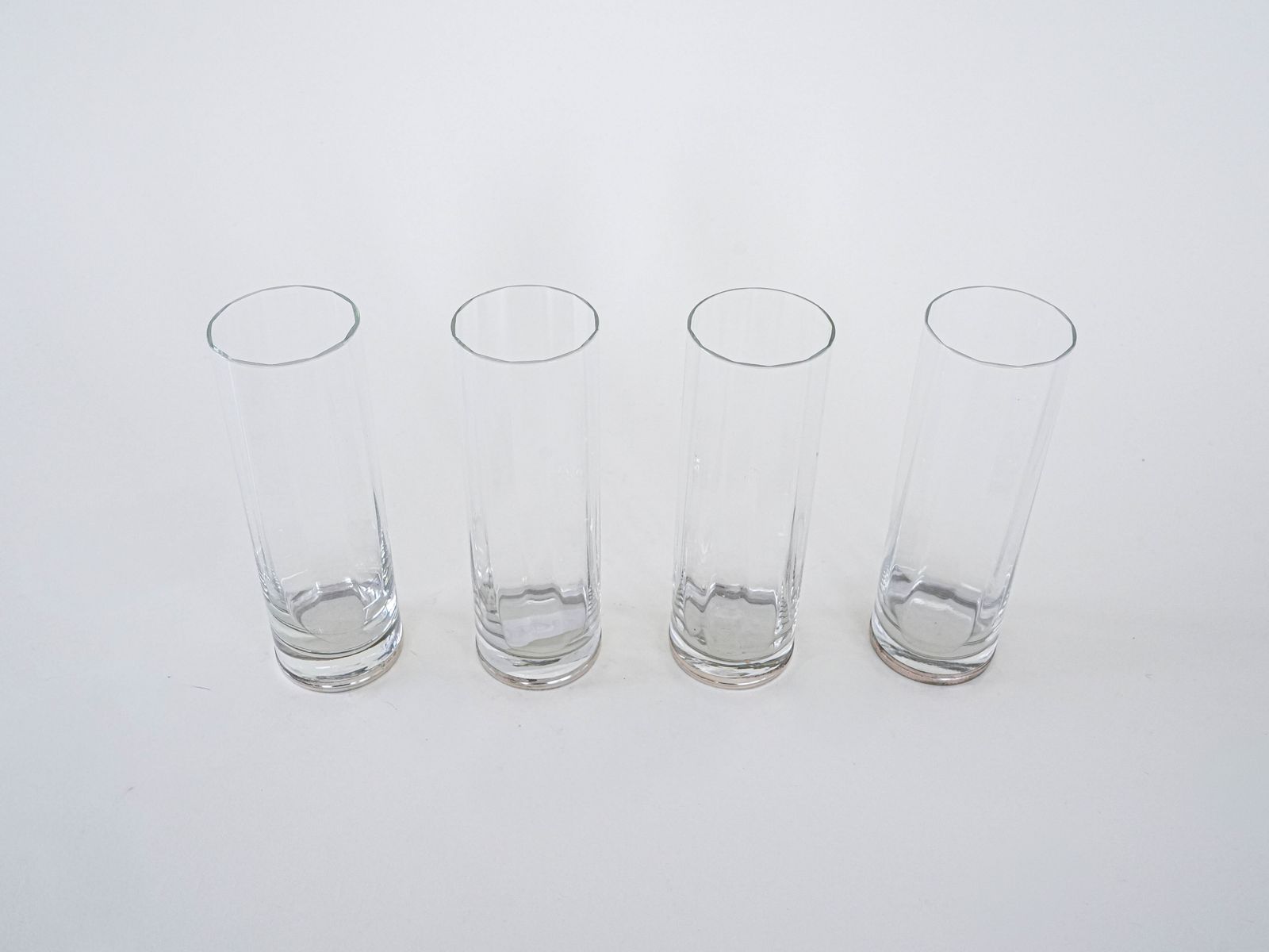 Set Of Glasses Hollywood Regency Style 1970s Made In Italy photo Home Decor