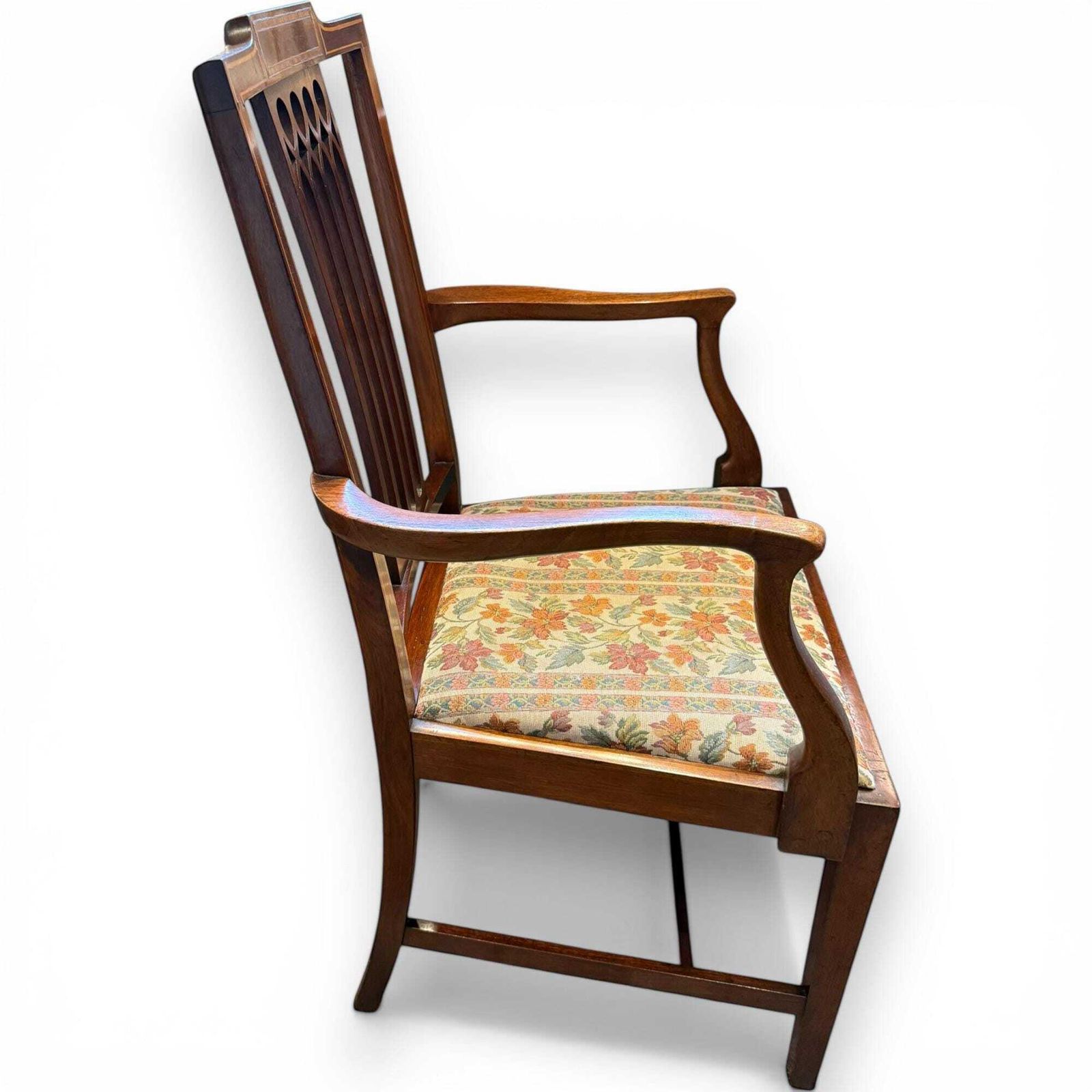 photo furniture Antique Dining Chairs Set Of 8 Edwardian Mahogany Dining Chairs 2 Carvers
