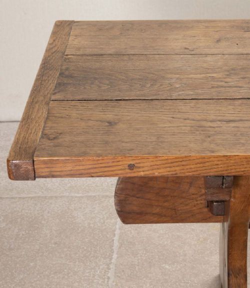 Nine Foot Long Georgian Oak Refectory Table photo vinterior