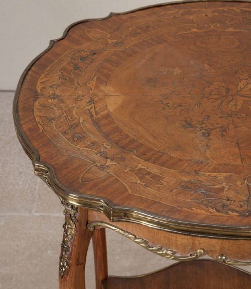Early 19th Century French Marquetry Circular Occasional Table photo 3245.0