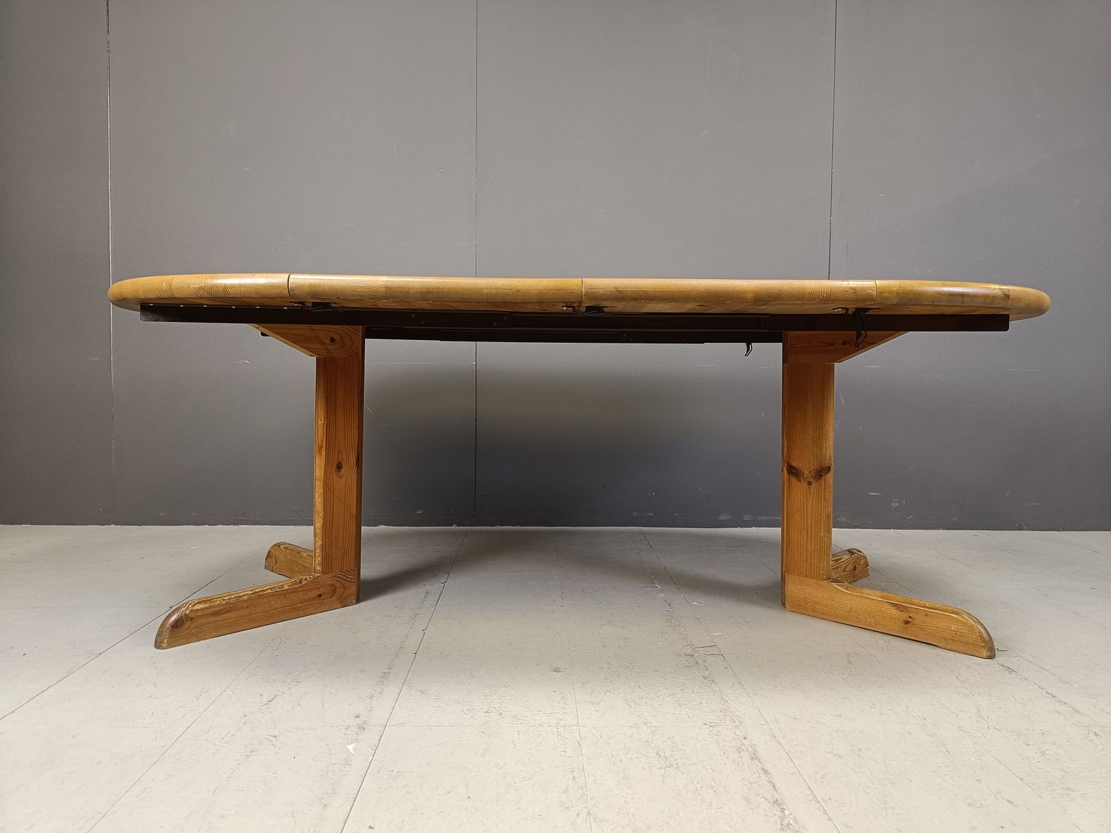 photo for sale Rainer Daumiller Pine Wood Dining Set For Hirtshals Savvaerk   Set Of 4   1980s