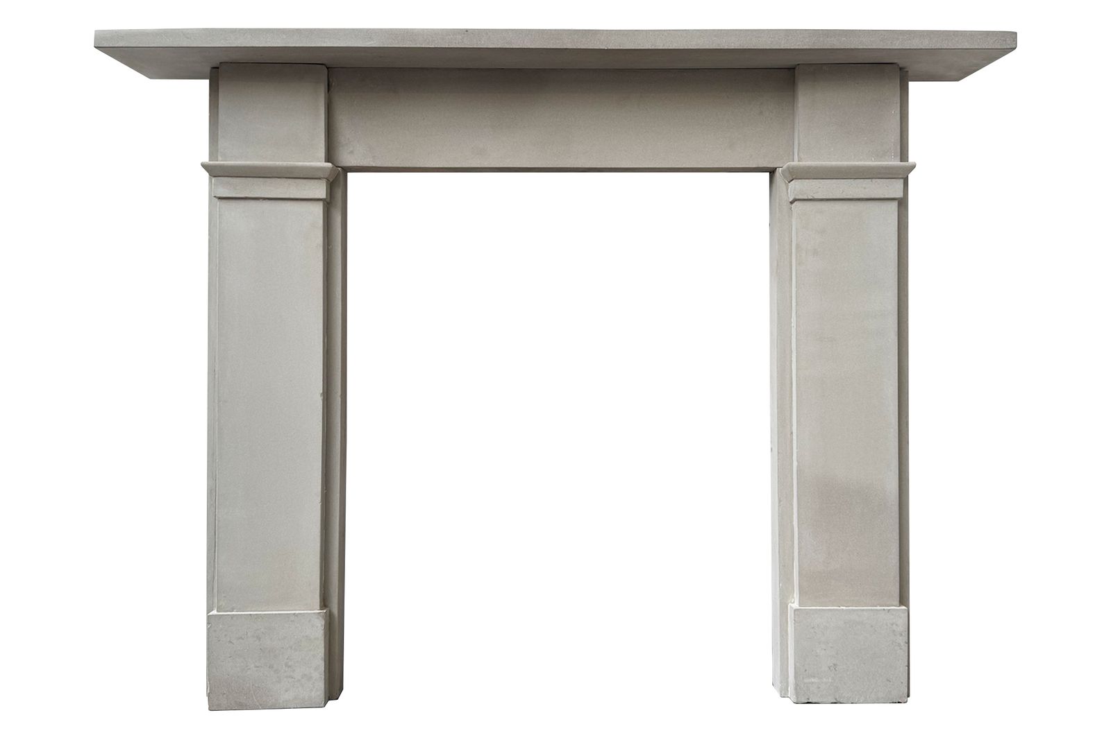 Home Fixtures Antique 19th Century Victorian Grey Stone Fireplace Surround photo