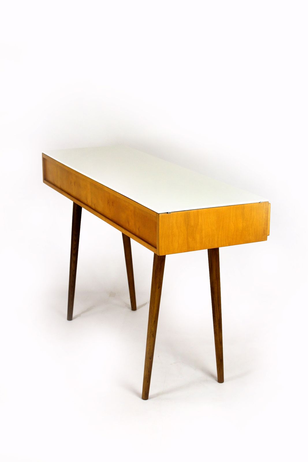 photo buy Restored Mid Century Writing Desk From Up Zavody, 1960s