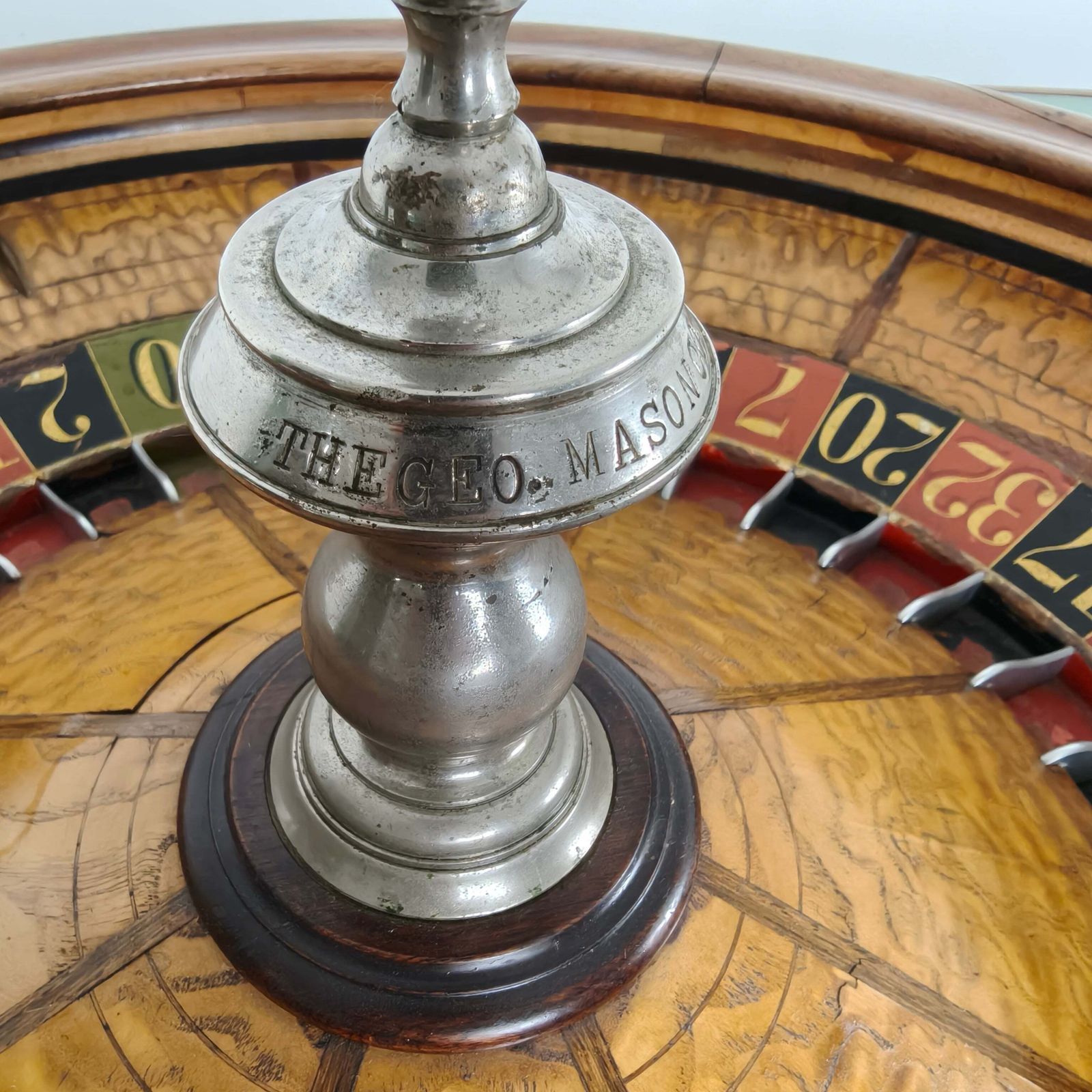 Antique Mason & Co Roulette Table – Denver, Colorado, Early 20th Century photo for sale