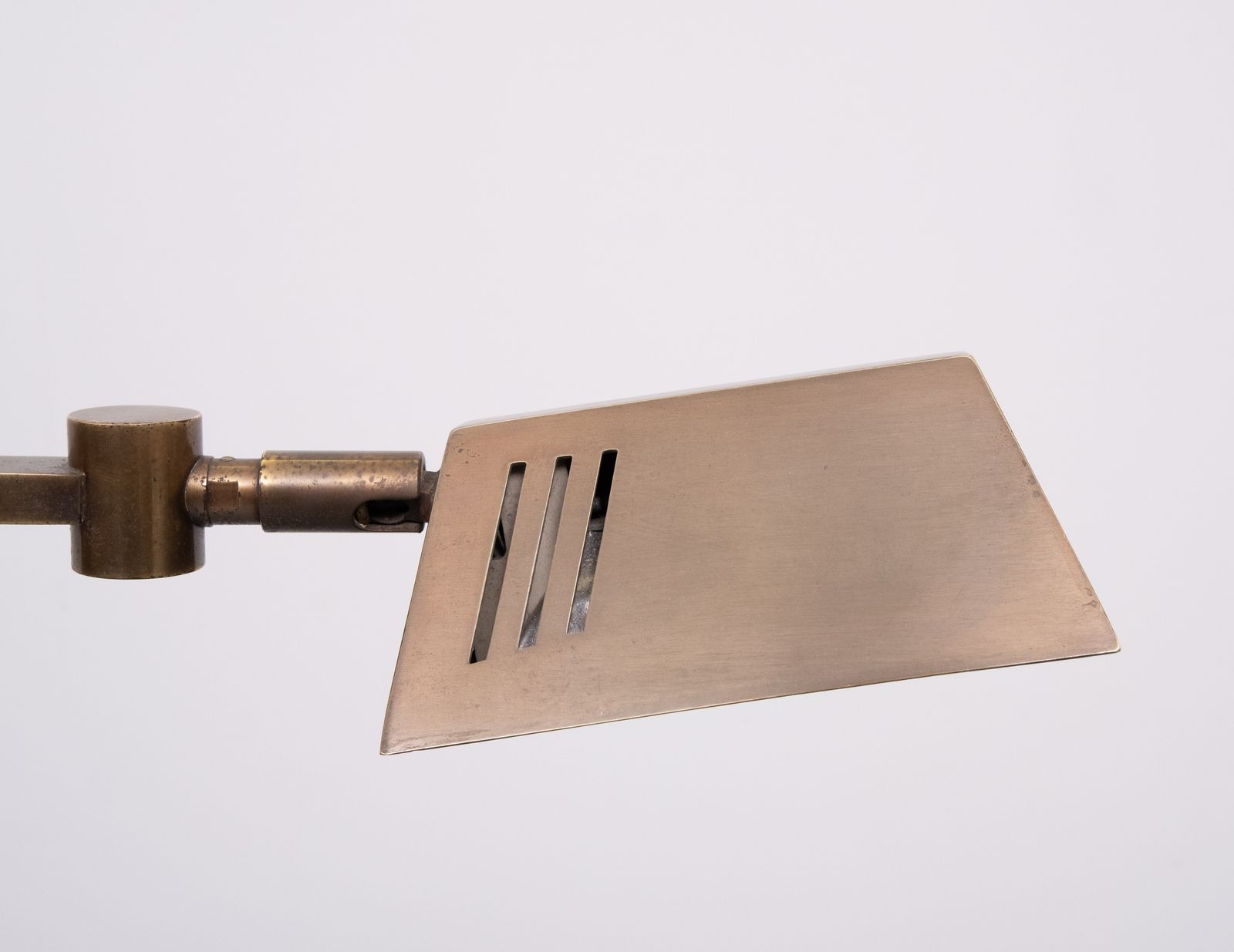 Bronzen Vloerlamp Met Zwenkarm – Halogeen, Duitsland photo buy