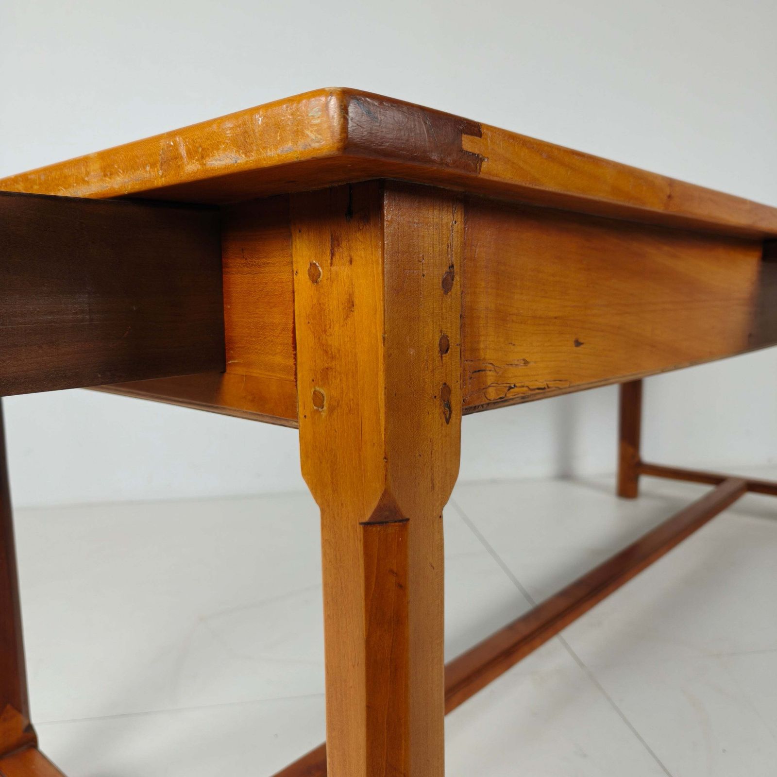 Late 19th Century French Farmhouse Table – Fully Restored photo vintage