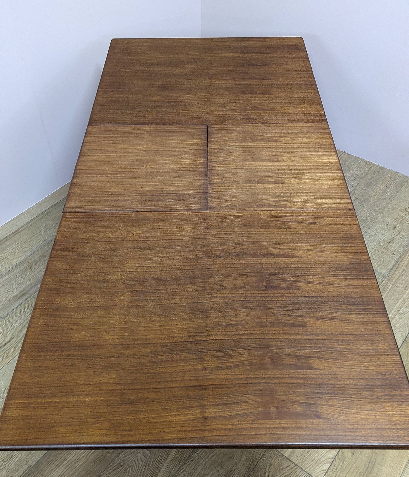Midcentury 1960s Rectangular Extending Teak Dining Table By McIntosh photo furniture