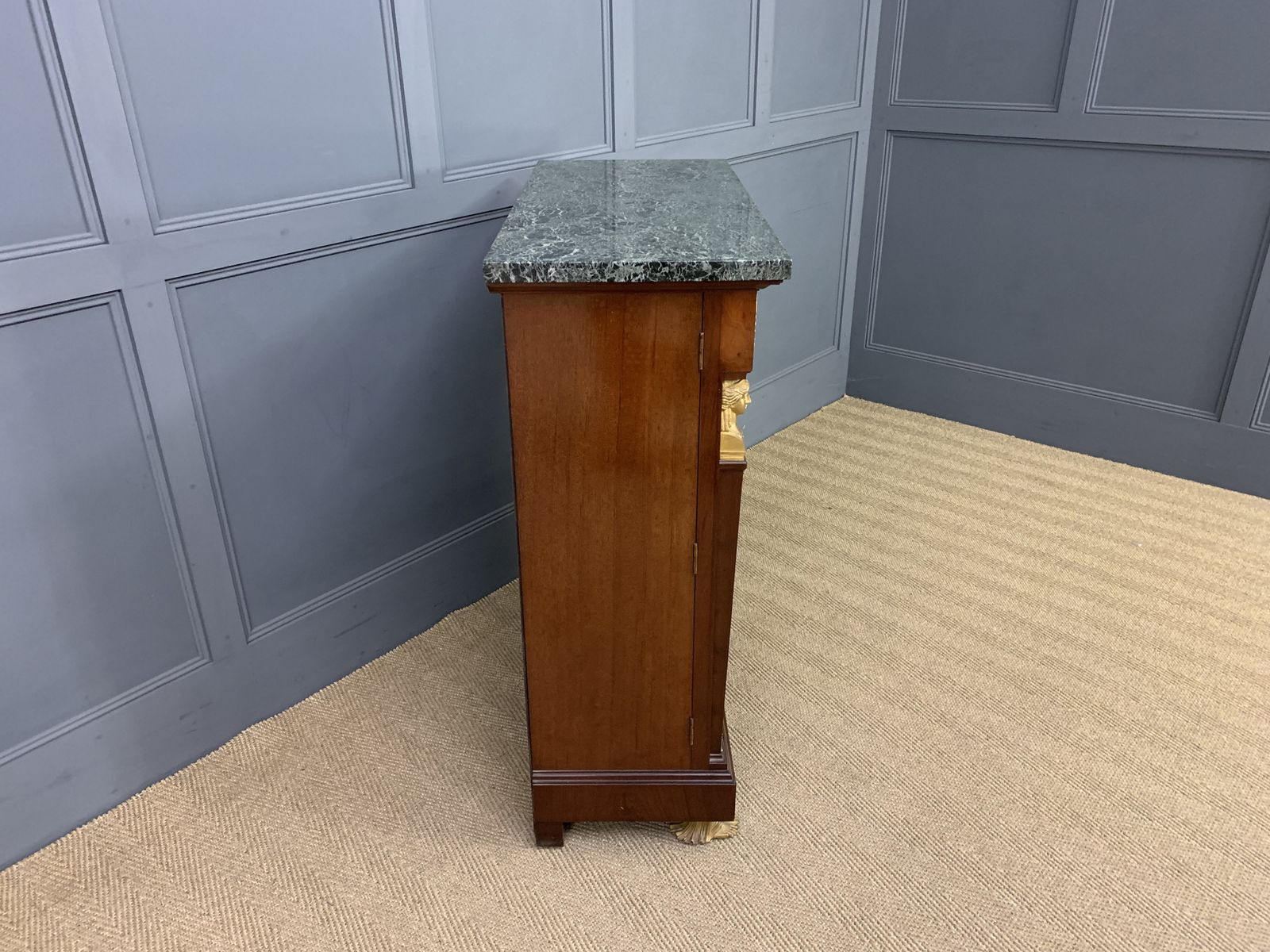 photo vintage French Empire Mahogany Chiffonier