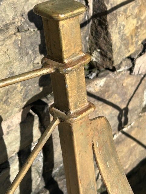 photo vinterior Hollywood Regency 1960s Italian Gilt Metal Armchairs | Set Of 4