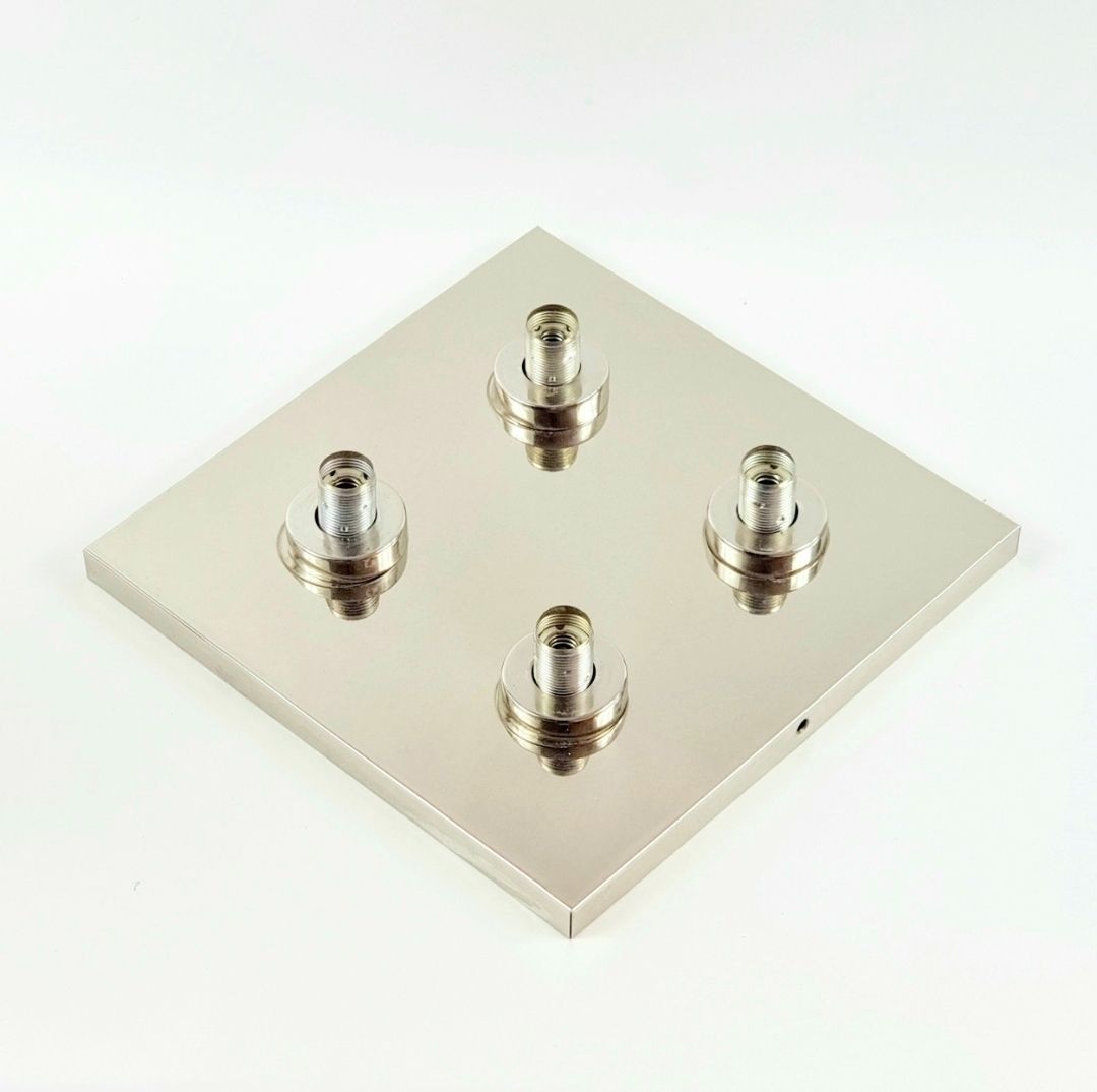 photo furniture Xl Mid Century Modern Floral Glass & Chrome Wall Light From Sische, Germany, 1960s/1970s