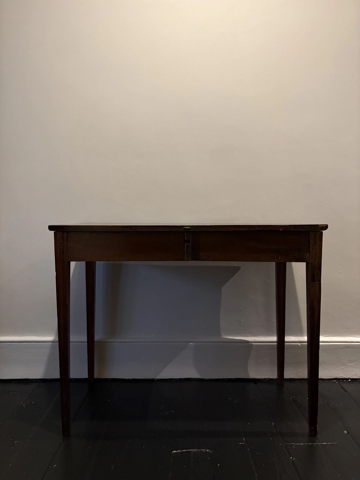 19th Century Mahogany Writing Desk / Console, France Circa 1870 photo vinterior