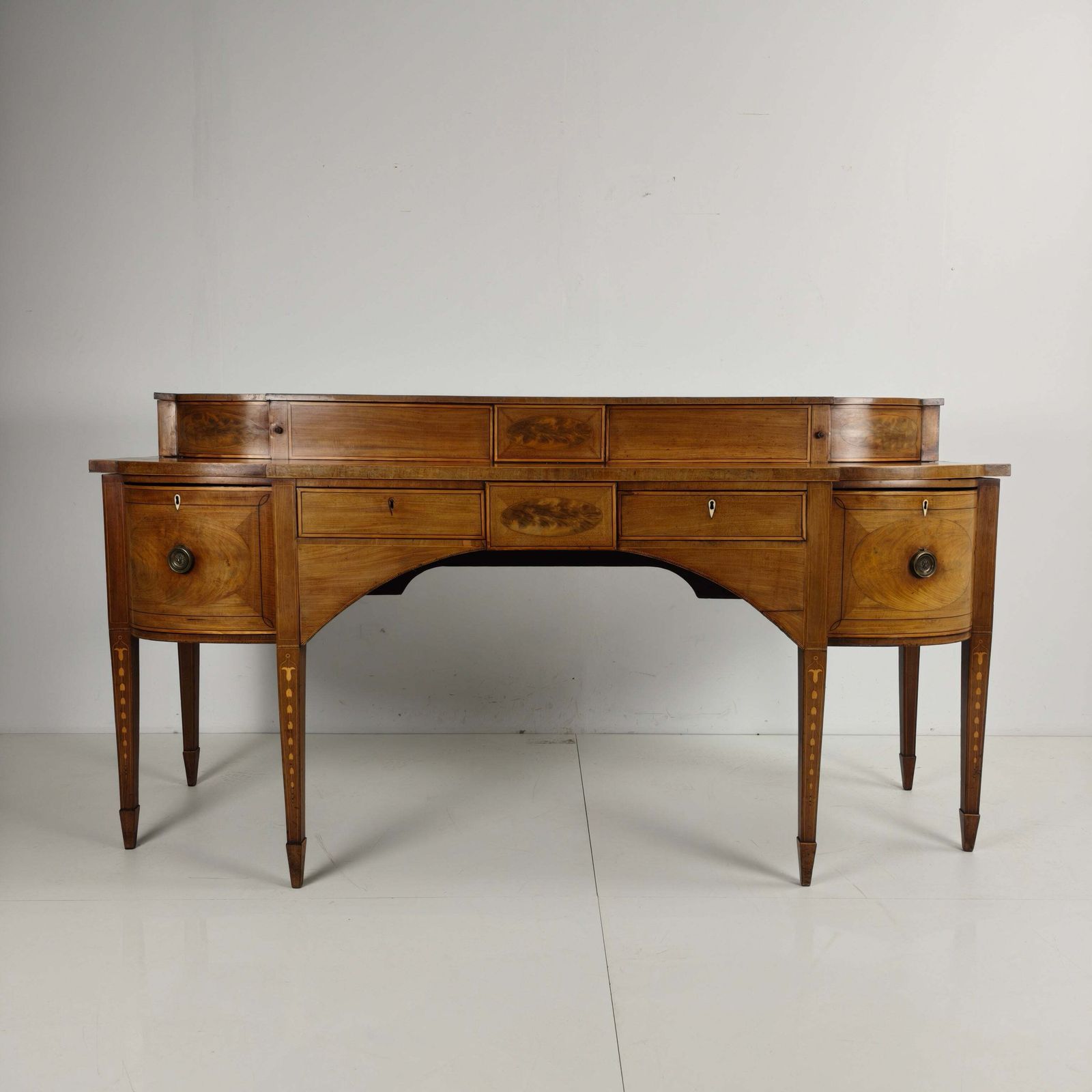 English Georgian Revival Sideboard – 19th Early Century photo furniture