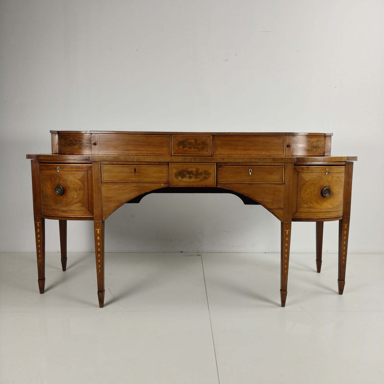 English Georgian Revival Sideboard – 19th Early Century photo Furniture