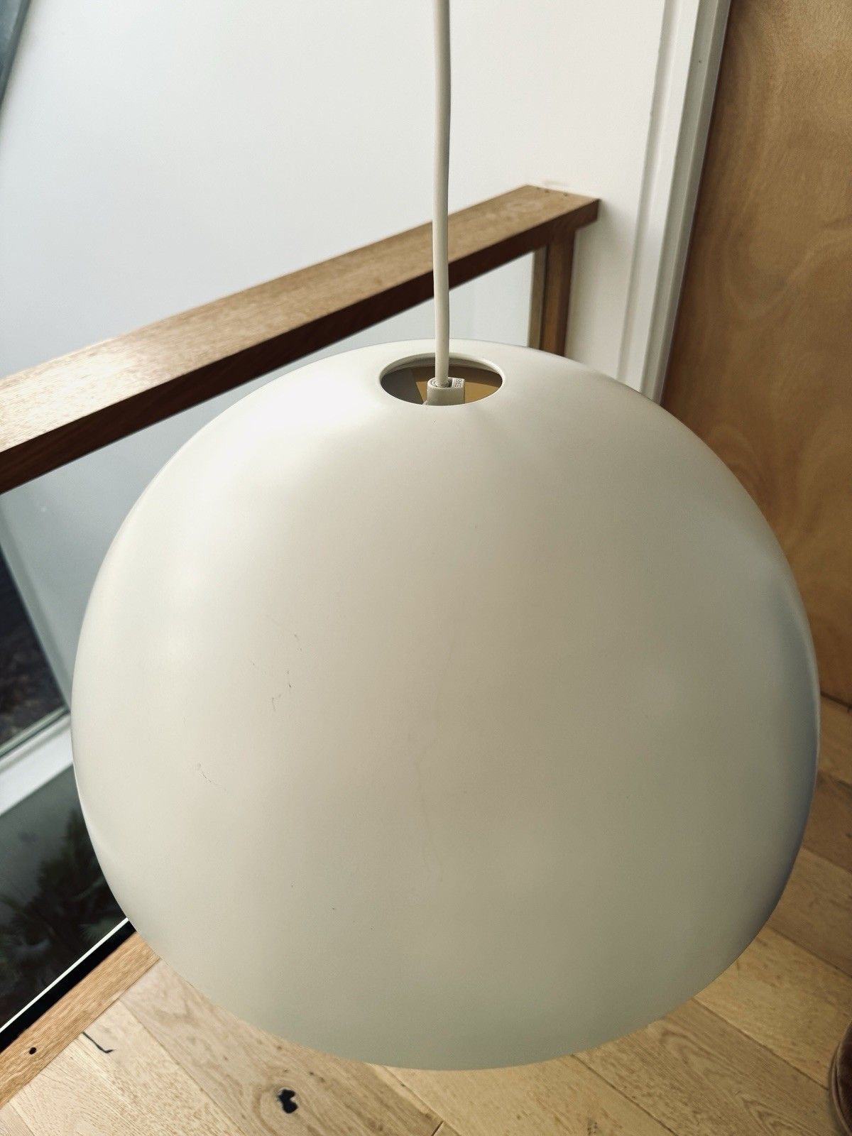 Ikea 365+ Brasa White Pendant Light Designed By A Nilsson, H Preutz & T Eliasson photo 99.0