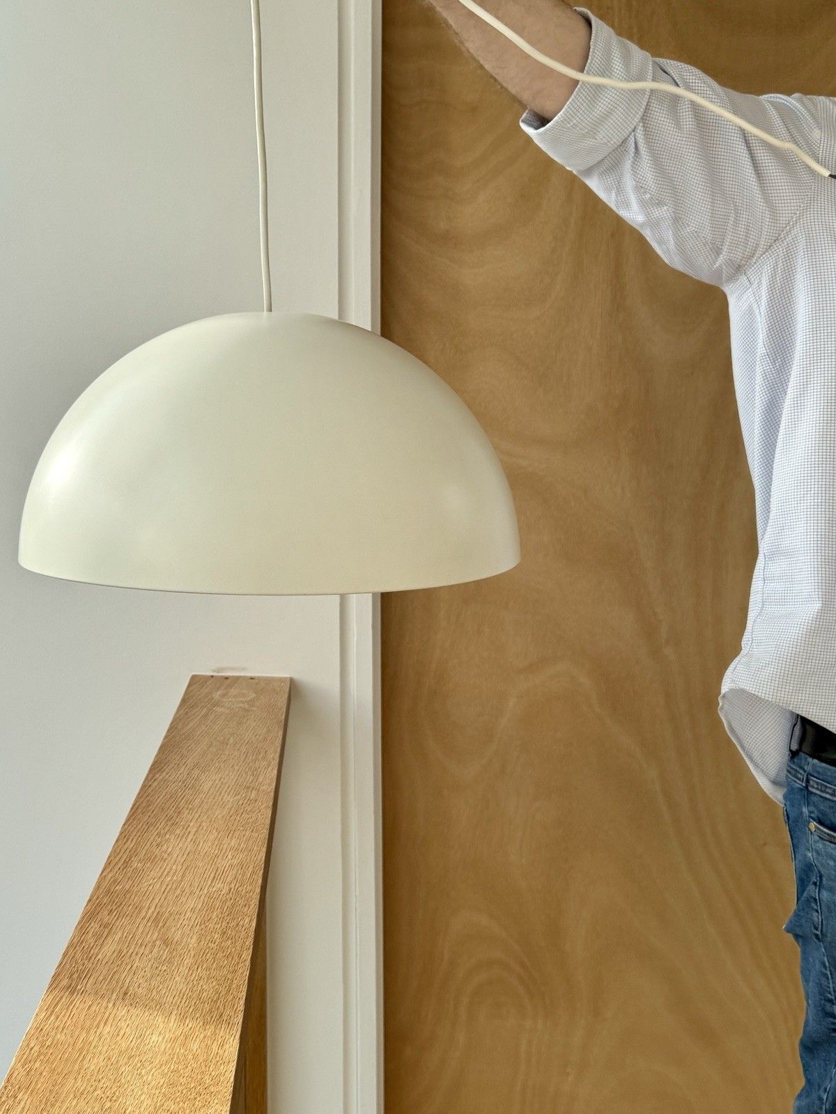 photo for sale Ikea 365+ Brasa White Pendant Light Designed By A Nilsson, H Preutz & T Eliasson