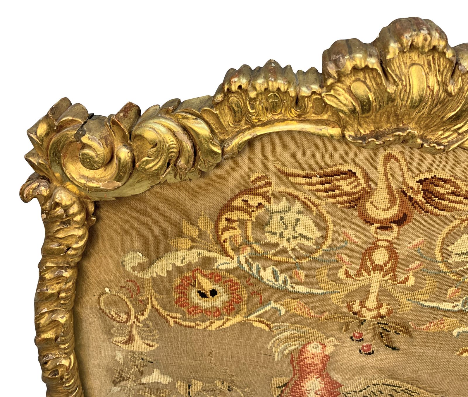 A Large English George III Giltwood Fire Screen photo 1770.0