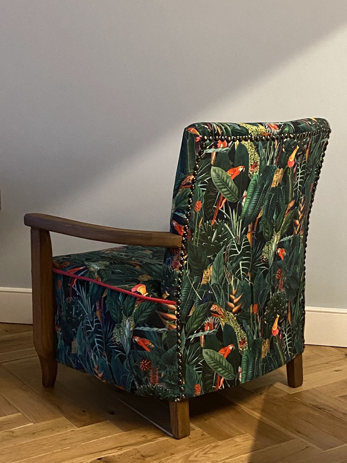 Furniture Pair Of 1930s Style Armchairs   Can Be Sold Seperately photo