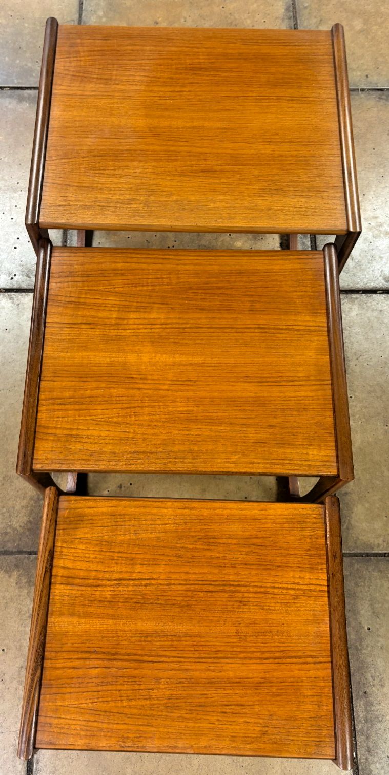 Mid Century G Plan Teak Quadrille Nest Of Tables photo furniture