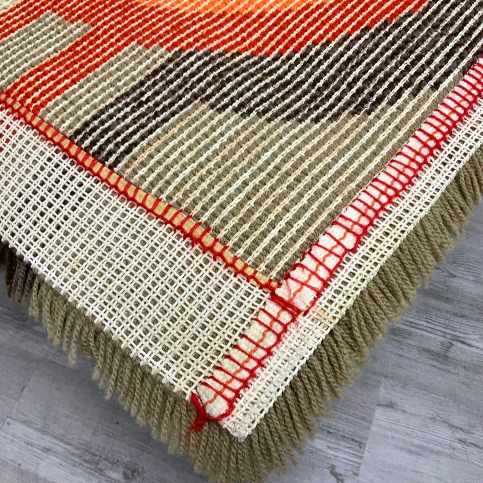 photo for sale Desso Rug Shag Dralon Wool 60s 70s Vintage Mid Century 145cm X 90cm