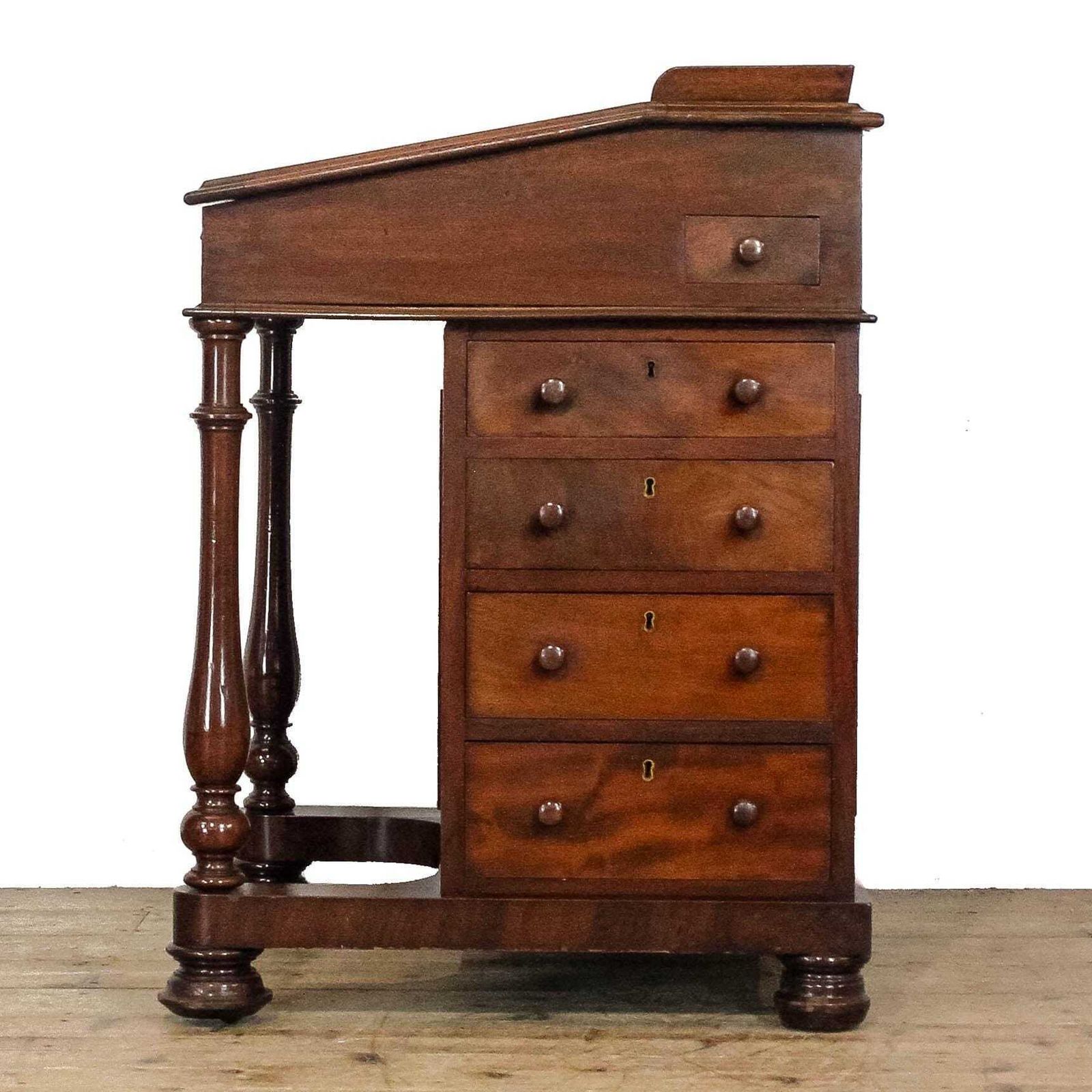 Early 19th Century Mahogany Davenport Desk photo for sale